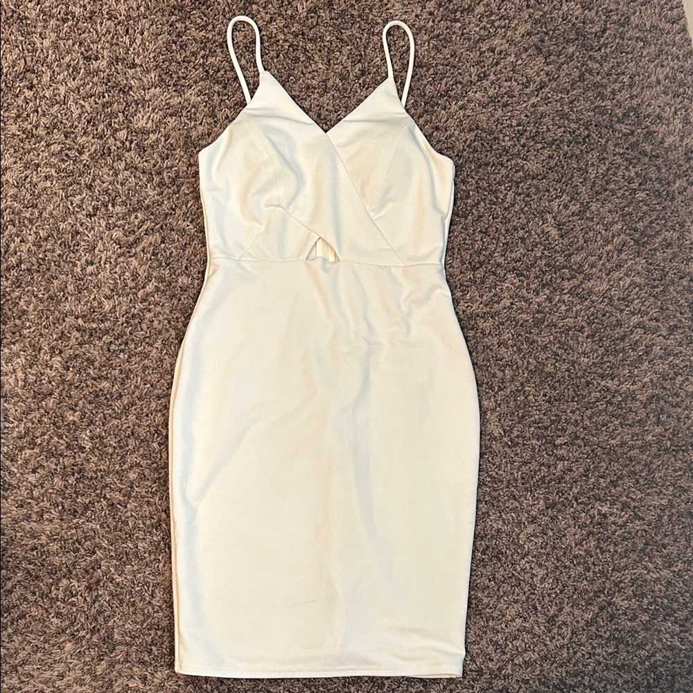 Windsor Cream Strapless Dress